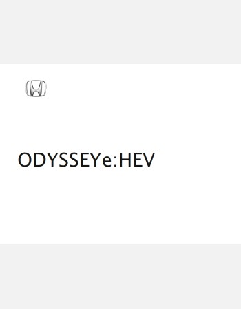 honda odyssey hybrid 2025-2026 owners manual (jdm)